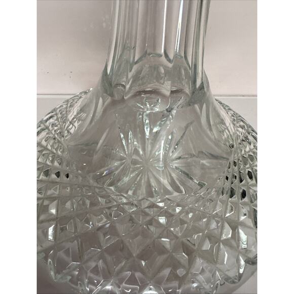 vintage Exquisite lead CRYSTAL Ships Decanter &Stopper, Excellent Condition - Picture 3 of 10